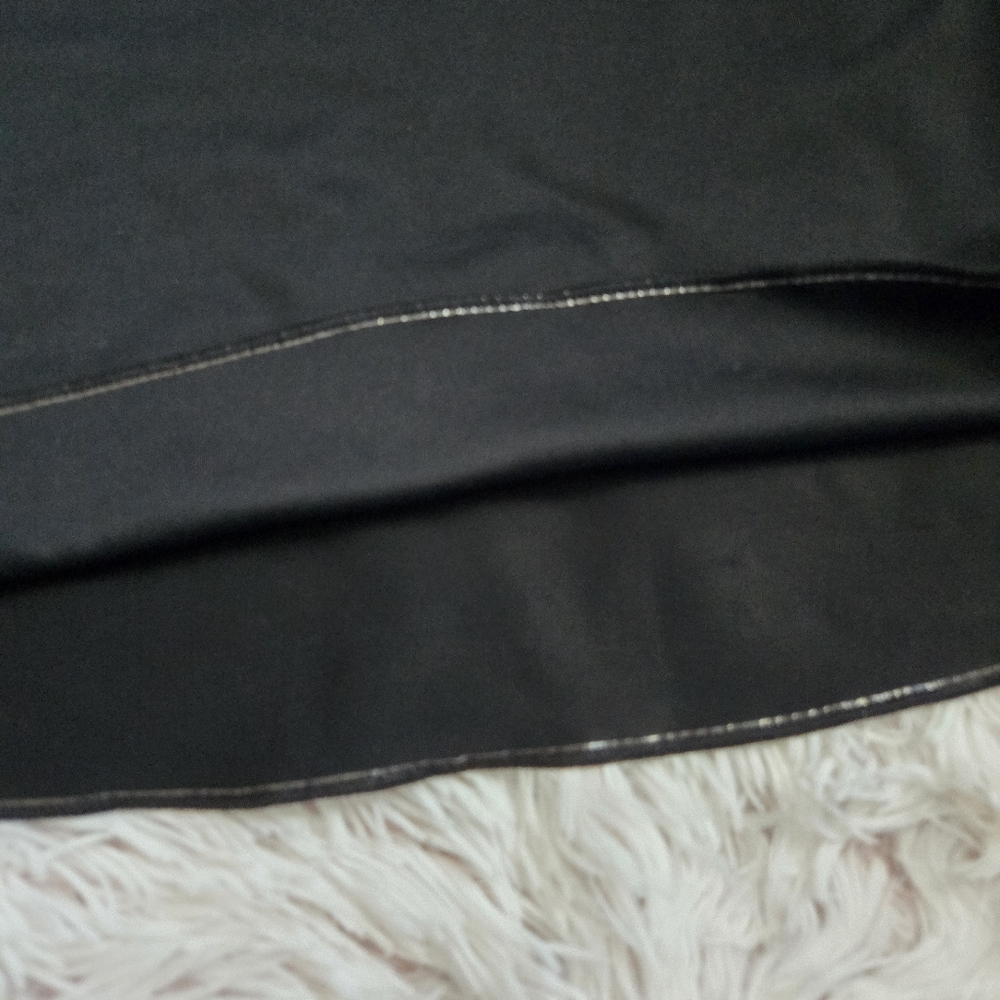 SPANX black v-neck lace shapewear tank top Hide & Sleek cami XL bodyshaper shirt - Picture 4 of 5